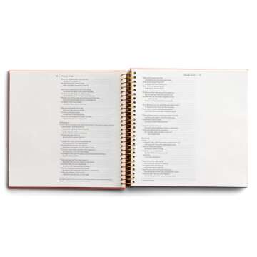 Illustrating Bible NIV: Books of Psalms & Proverbs - Spiral Bound Bible Journal, Coral