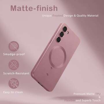 Amzfield Magnetic Samsung Galaxy S23 Plus Case - Stylish Protection for Everyone!