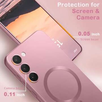 Stylish Amzfield Magnetic Case for Galaxy S23 Plus