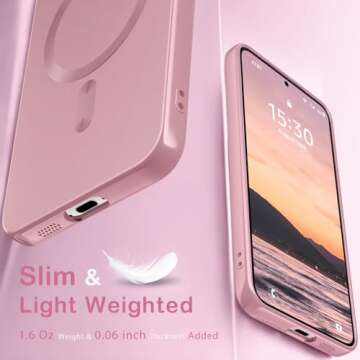 Stylish Amzfield Magnetic Case for Galaxy S23 Plus