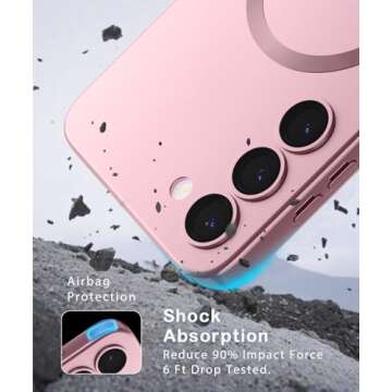 Stylish Amzfield Magnetic Case for Galaxy S23 Plus