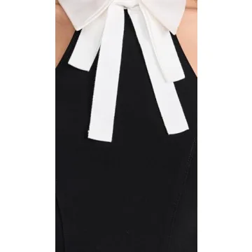 Cinq à Sept Kira Dress in Black and Ivory for Women