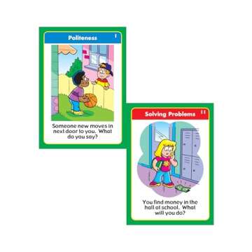 Super Duper Publications | Practicing Pragmatics Fun Deck | Conversation and Social Skills Flash Car...