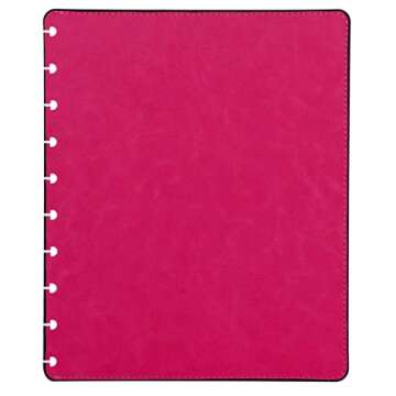 Talia Discbound Notebook - Professional Series (90's Pink, Midsize (7.5n x 9.75in))