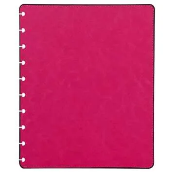 Talia Discbound Notebook - Professional Series (90's Pink, Midsize (7.5n x 9.75in))