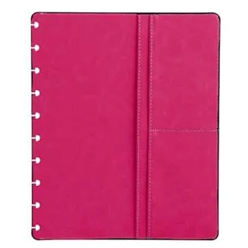 Talia Discbound Notebook - Professional Series (90's Pink, Midsize (7.5n x 9.75in))