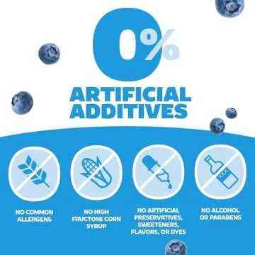 Genexa Clean Daytime + Nighttime Severe Cold & Flu Relief, Dye Free, 0% Artificial Additives, Acetaminophen Fever Reducer, Cough Suppressant, Antihistamine, Organic Blueberry Flavor, 12 fl oz (2 pack)