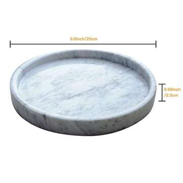 Elegant JOCYI Marble Vanity Tray for Home Gifts