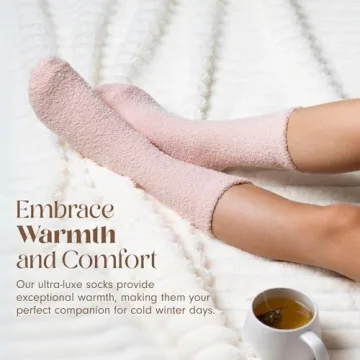 Fuzzy Soft Socks - Ultra Cozy Unisex Sleepwear