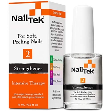 Nail Tek Intensive Therapy 2 - Strengthens Soft, Peeling Nails, 0.5 Ounce