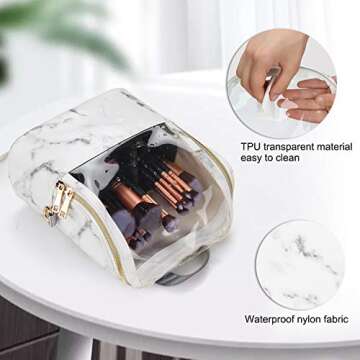 Trendy Makeup Brush Holder for Travel & Organization