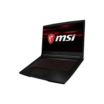 CUK MSI GF63 Thin Gamer Notebook (Intel i7-9750H, 64GB RAM, 1TB NVMe SSD + 2TB HDD, NVIDIA GeForce GTX 1050 Ti 4GB, 15.6" FHD IPS-Level 60Hz, Windows 10 Home) Gaming Laptop Computer
