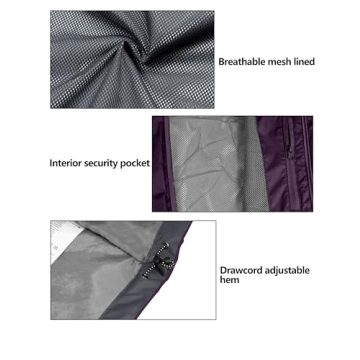 Little Donkey Andy Women’s Waterproof Rain Jacket