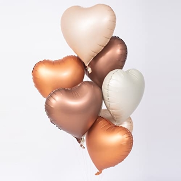 18 Inch Heart Balloons Foil Mylar Helium Balloons for Birthday Party Wedding Decorations Valentines ...