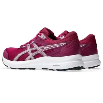 ASICS Women's Gel-Contend 8 Running Shoes, 7.5, BlackBerry/Pure Silver