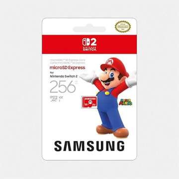 Samsung 256GB microSD Express Card for Nintendo Switch