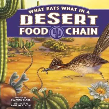 What Eats What in a Desert Food Chain Book - Engaging for Kids