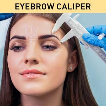 TamBee Plastic Caliper, 150mm Mini Caliper Double Scale Plastic Vernier Caliper for Jewelry Brow Sliding Gauge Ruler Measuring Tool 6Inch 5PCS(Black)