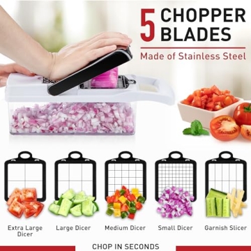 Ecolya Vegetable Chopper 25 in 1 Multifunctional Kitchen Tool