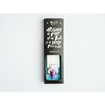 Handmade Bookmark Ideal Gift For Bookworm and Book Lover Truly Handmade and Crafted With Love Father Husband Gift Anniversary Booklovers (Unicorn Tail)