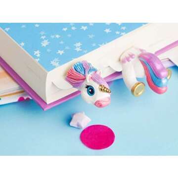 Handmade Bookmark Ideal Gift For Bookworm and Book Lover Truly Handmade and Crafted With Love Father Husband Gift Anniversary Booklovers (Unicorn Tail)