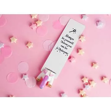 Unicorn Tail Handmade Bookmark Perfect Gift for Book Lovers