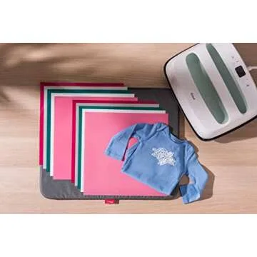 Cricut Everyday Iron On Mesh Vinyl Roll, DIY Supplies, 12” x 24” HTV Roll - White