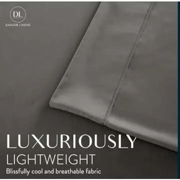 Danjor Linens California King Sheet Set for Ultimate Comfort