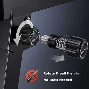 FLYBIRD Flat Weight Bench 1000 LBS Capacity - Foldable Design