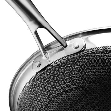 HexClad Nonstick Frying Pan - 10 Inch Dual Functionality