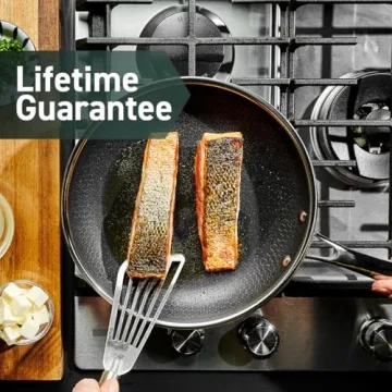 HexClad Nonstick Frying Pan - 10 Inch Dual Functionality