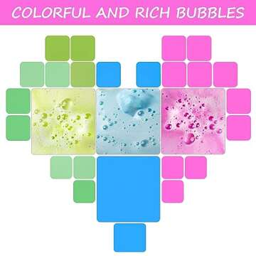 Bath Bombs for Kids, XXXL Bath Bombs with Surprise Inside Unicorns Gifts for Girls, Natural Organic ...