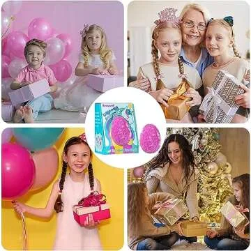 Colorful Bath Bombs for Kids with Surprise Jewelry