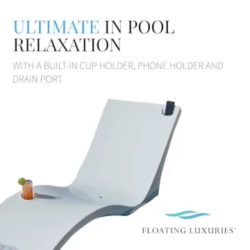 Floating Luxuries Kai Pool Lounger Set for Shallow Pools