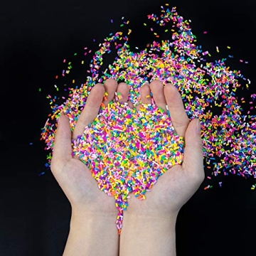 Colorful Fake Candy Sweets Faux Sprinkles for Crafting