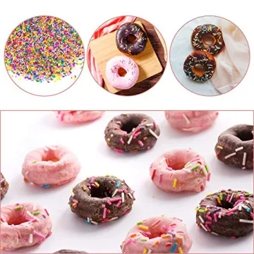 Colorful Fake Candy Sweets Faux Sprinkles for Crafting