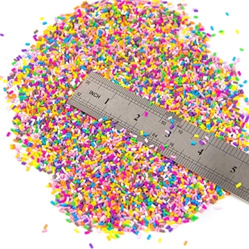 Colorful Fake Candy Sweets Faux Sprinkles for Crafting