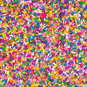 Colorful Fake Candy Sweets Faux Sprinkles for Crafting