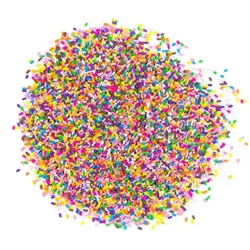 Colorful Fake Candy Sweets Faux Sprinkles for Crafting