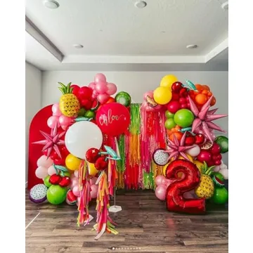 Cherry Balloon Set for Vibrant Party Decorations