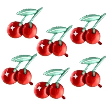 Cherry Balloon Set for Vibrant Party Decorations