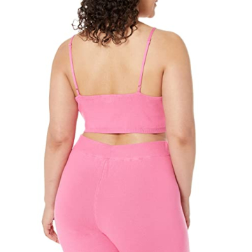 Chic The Drop Women's Miya Bra Top in Rose Pink