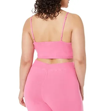 Chic The Drop Women's Miya Bra Top in Rose Pink