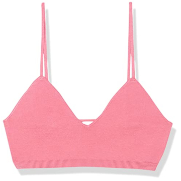 Chic The Drop Women's Miya Bra Top in Rose Pink