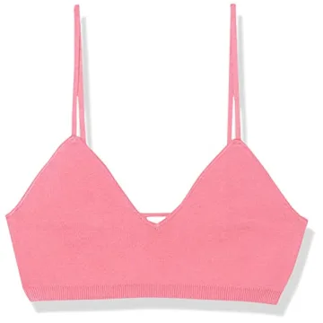 Chic The Drop Women's Miya Bra Top in Rose Pink