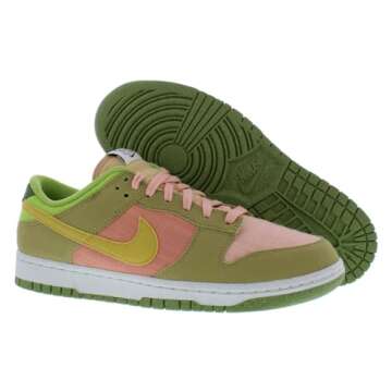 Stylish Nike Dunk Low Retro Basketball Shoes for Women in Arctic Orange