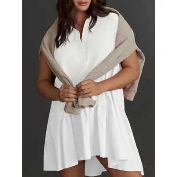 Stylish Fisoew Women's Sweatshirt Dress for Everyday Wear