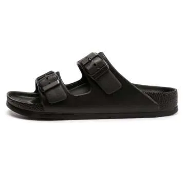 FUNKYMONKEY Women's Comfort Slides - Stylish & Comfy Sandals