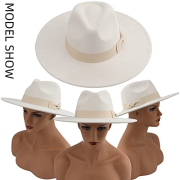 Pro Celia Wide Brim Fedora Hat for Women - Stylish & Adjustable