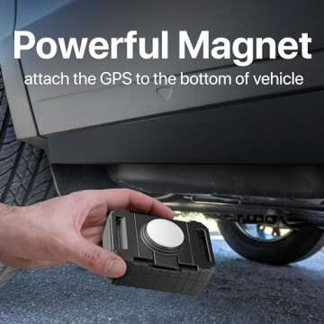 Tracki Pro GPS Tracker for Vehicles, USA made tech. Up to 7 Months Batt. Waterproof Magnetic 4G LTE Long Battery Life 2-7 Month, Unlimited Distance, Subscription Required, Multi Alerts, Hidden Tracker